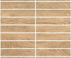 Мозаика Grasaro Italian Wood Бежевая 30.7x30.7 Структурированная