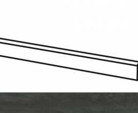 Погонный метр Italon Surface Стил 7.2x80 Натуральный и Реттифицированный Battiscopa