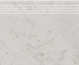 Ступень Kerama Marazzi Про Лаймстоун Серый Светлый Натуральный Обрезной 30x60 9мм