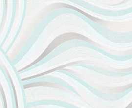 Декор настенный Cersanit Tiffany beige Вставка белый волна