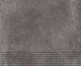 Ступень Cersanit Carpet Темно-коричневый рельеф