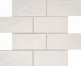 Мозаика Estima Luna LN00-TE00 White Bricks Big 350х286 неполированная