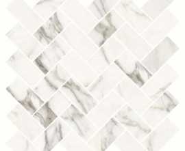 Мозаика Kerranova Marble Trend Carrara 30.3x28.2 Лаппатированный m06