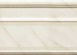 Бордюр настенный Versace Marble Battiscopa Bianco
