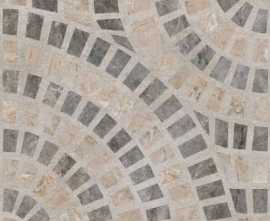 Керамогранит Vitra Marble-X Marble-Beton Круговой Темный Лаппато R9 Ректификат 60x60