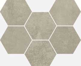 Мозаика Italon Terraviva Hexagon Greige 25x29