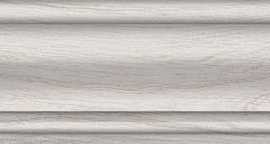 Бордюр настенный Kerama Marazzi Монтиони Белый Матовый Натуральный 39.6x8x1.55