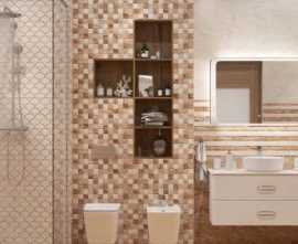 Плитка для ванной Cube Ceramica Prado Beige
