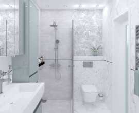 Плитка для ванной Concept GT White mix 1