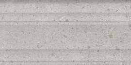 Бордюр настенный Kerama Marazzi Риккарди Серый Светлый Матовый Структура Обрезной 40x7.3x2.7